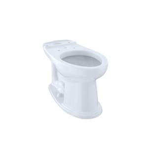 Alternate Image for TOTO Dartmouth and WhitneyUniversal Height Elongated Toilet Bowl, Cotton White, Vitreous China, C754EF#01