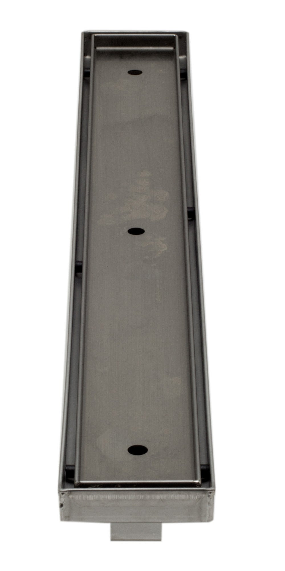 ALFI brand ABLD24A 24" Long Modern Stainless Steel Linear Shower Drain w/o Cover, Grey