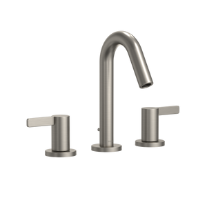 Alternate Image for TOTO GF Series 1.2 GPM Two Lever Handle Widespread Bathroom Sink Faucet, Brushed Nickel, Brass, TLG11201UA#BN