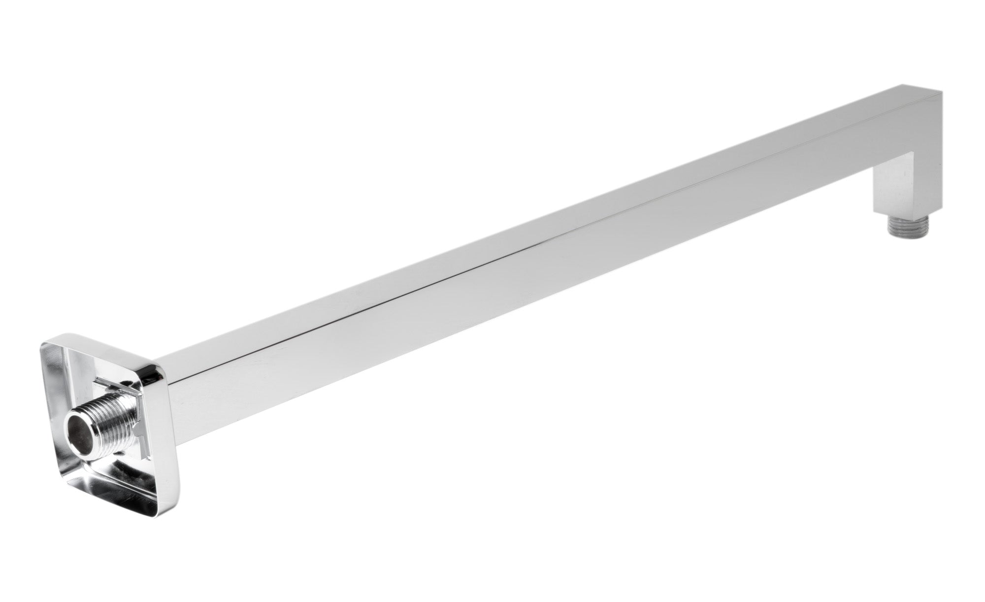 Alternative View of ALFI brand ABSA20S-PC Polished Chrome 20" Square Wall Shower Arm, Brass