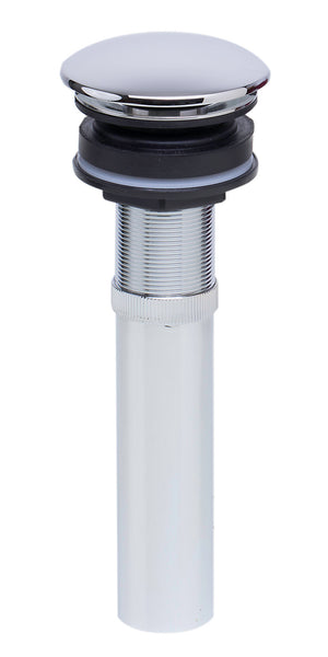 Alternate Image for ALFI Polished Chrome Pop Up Drain for Bathroom Sink without Overflow, AB9055-PC