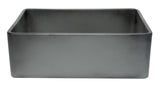 ALFI brand 30" Fireclay Farmhouse Sink, Concrete, ABCO3020SB