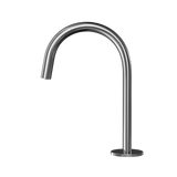 TOTO Gooseneck ECOPOWER 0.35 GPM Touchless Bathroom Faucet with Mixing Valve, 20 Second On-Demand Flow, Polished Chrome, Brass, T24S32EM#CP