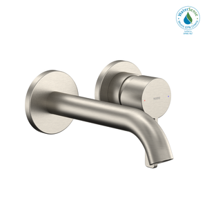 Alternate Image for TOTO GF 1.2 GPM Wall-Mount Single-Handle Bathroom Faucet with COMFORT GLIDE Technology, Brushed Nickel, Brass, TLG11307U#BN