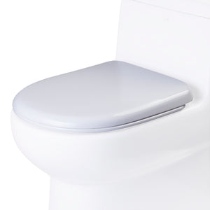 Alternate Image for EAGO Plastic, White, R-351SEAT Replacement Soft Closing Toilet Seat for TB351