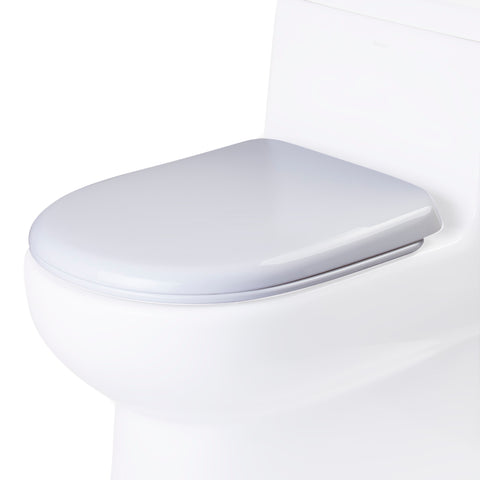 EAGO Plastic, White, R-351SEAT Replacement Soft Closing Toilet Seat for TB351