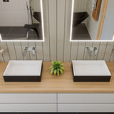 ALFI Polished Chrome Wall Mounted Modern Bathroom Faucet, AB1772-PC