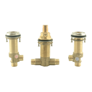 Alternate Image for TOTO Three-Hole Roman Tub Filler Rough-In Valve, Brass, TBN01201U