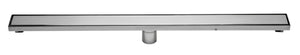 Alternate Image for ALFI brand ABLD36B-PSS 36" Modern Polished Stainless Steel Linear Shower Drain with Solid Cover