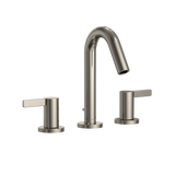 TOTO GF Series 1.2 GPM Two Lever Handle Widespread Bathroom Sink Faucet, Polished Nickel, Brass, TLG11201UA#PN