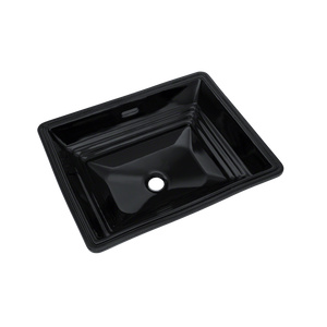 Alternate Image for TOTO Promenade Rectangular Undermount Bathroom Sink, Ebony, Vitreous China, LT533#51