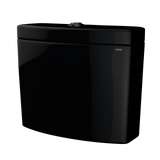 TOTO Aquia IV Dual Flush 1.28 and 0.9 GPF Toilet Tank Only with WASHLET+ Auto Flush Compatibility, Ebony, Vitreous China, ST446EMNA#51