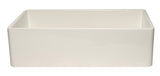 ALFI brand 36" Fireclay Farmhouse Sink, White, AB536-W