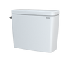 TOTO Drake 1.28 GPF Toilet Tank with WASHLET+ Auto Flush Compatibility, Cotton White, Vitreous China, ST776EA#01