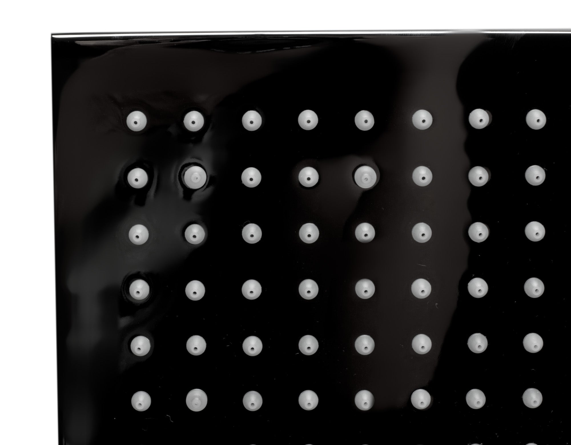 ALFI brand LED8S-PC Polished Chrome 8" Square Multi Color LED Rain Shower Head, Brass