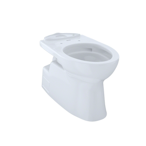 Alternate Image for TOTO Vespin II Universal Height Elongated Skirted Toilet Bowl with CEFIONTECT, Cotton White, Vitreous China, CT474CUFG#01