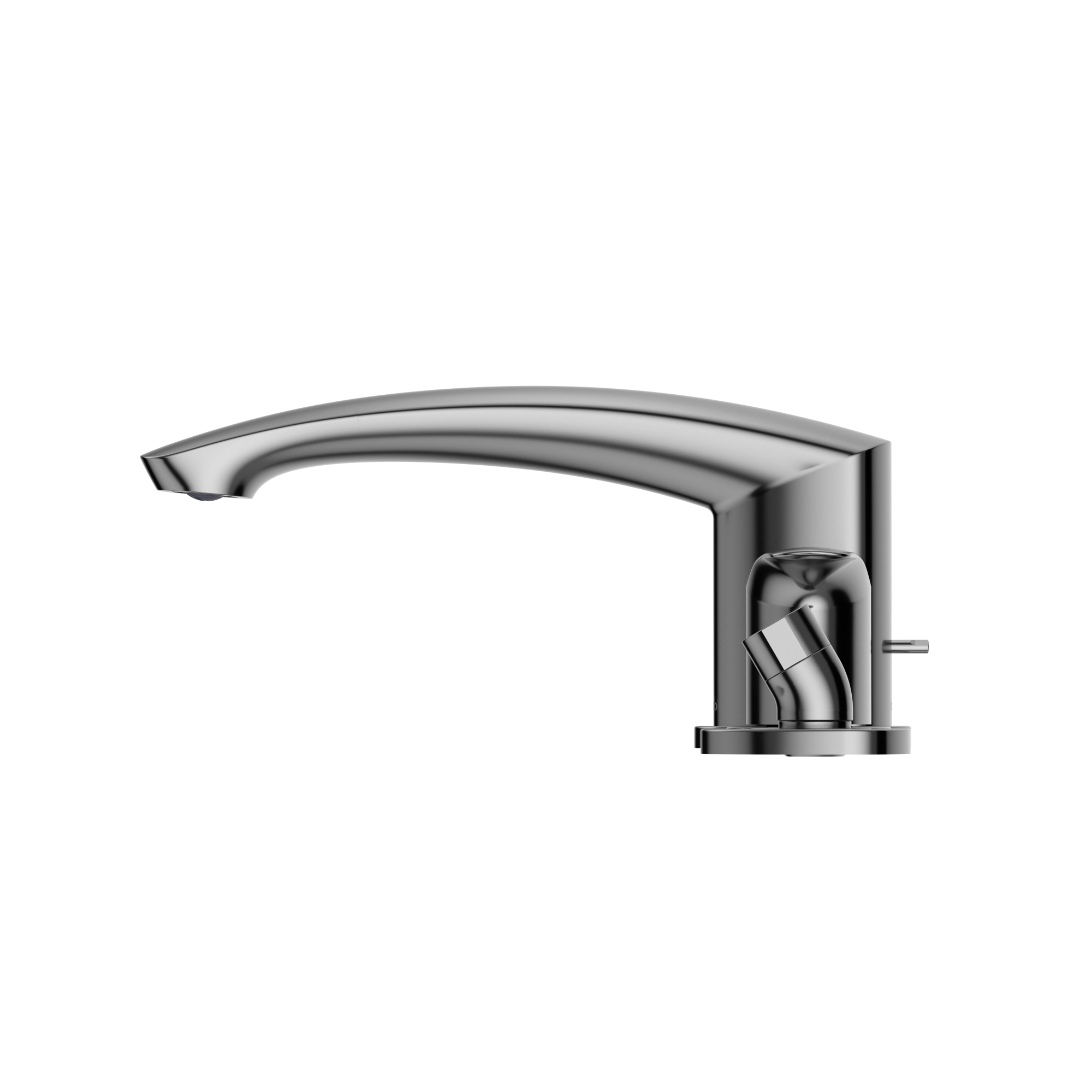 Alternate Image for TOTO GM Two-Handle Deck-Mount Roman Tub Filler Trim with Handshower, Polished Chrome, Brass, TBG09202U#CP