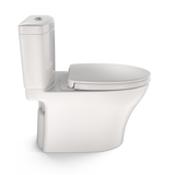 TOTO Aquia IV WASHLET+ Two-Piece Elongated Dual Flush 1.28 and 0.9 GPF Toilet with CEFIONTECT, Colonial White, Vitreous China, MS446124CEMGN#11