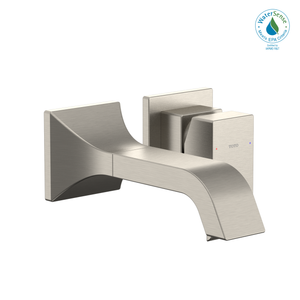 Alternate Image for TOTO GC 1.2 GPM Wall-Mount Single-Handle Bathroom Faucet with COMFORT GLIDE Technology, Brushed Nickel, Brass, TLG08307U#BN