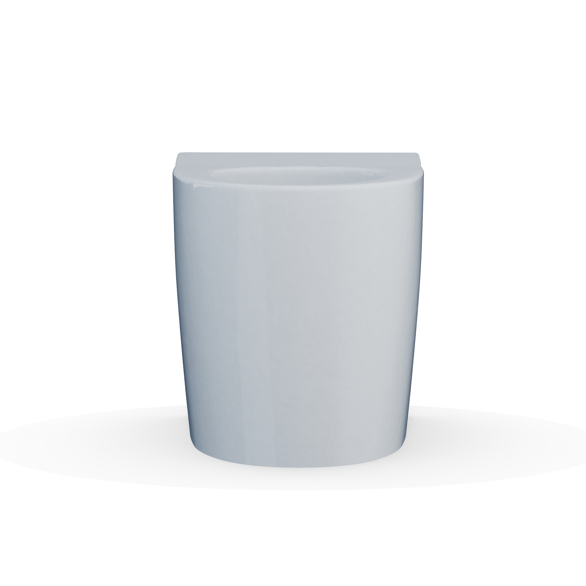 Toto NEOREST Dual Flush 1.0 or 0.8 GPF Elongated Toilet Bowl for AS, Cotton White, Vitreous China, CT8551CUMFG#01
