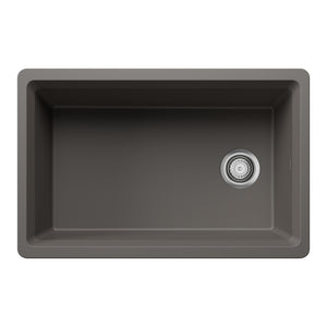 Alternate Image for Blanco Inteos 30" Undermount Silgranit Workstation Kitchen Sink, Volcano Gray, No Faucet Hole, 443309