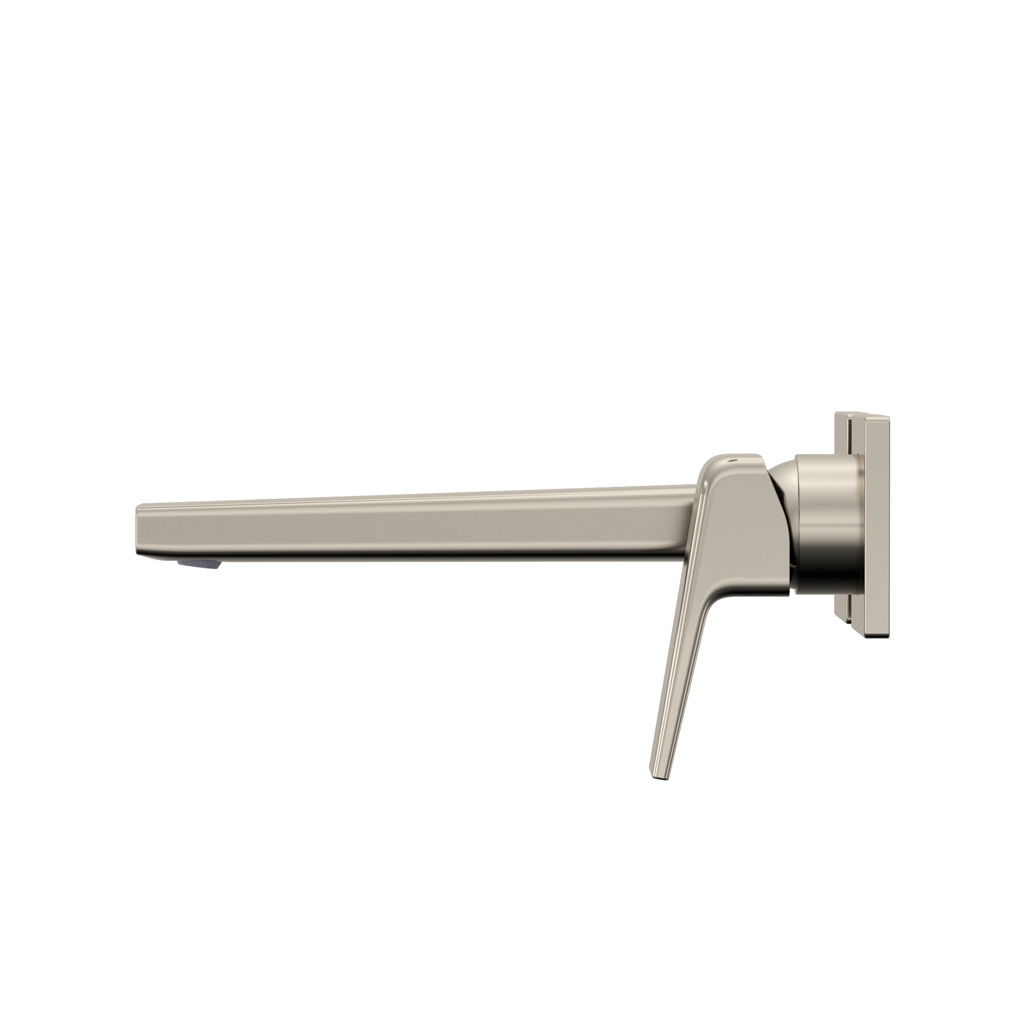 TOTO GB 1.2 GPM Wall-Mount Single-Handle Long Bathroom Faucet with COMFORT GLIDE Technology, Polished Nickel, Brass, TLG10308U#PN