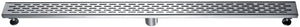 Alternate Image for ALFI brand ABLD47C-BSS 47" Stainless Steel Linear Shower Drain with Groove Holes