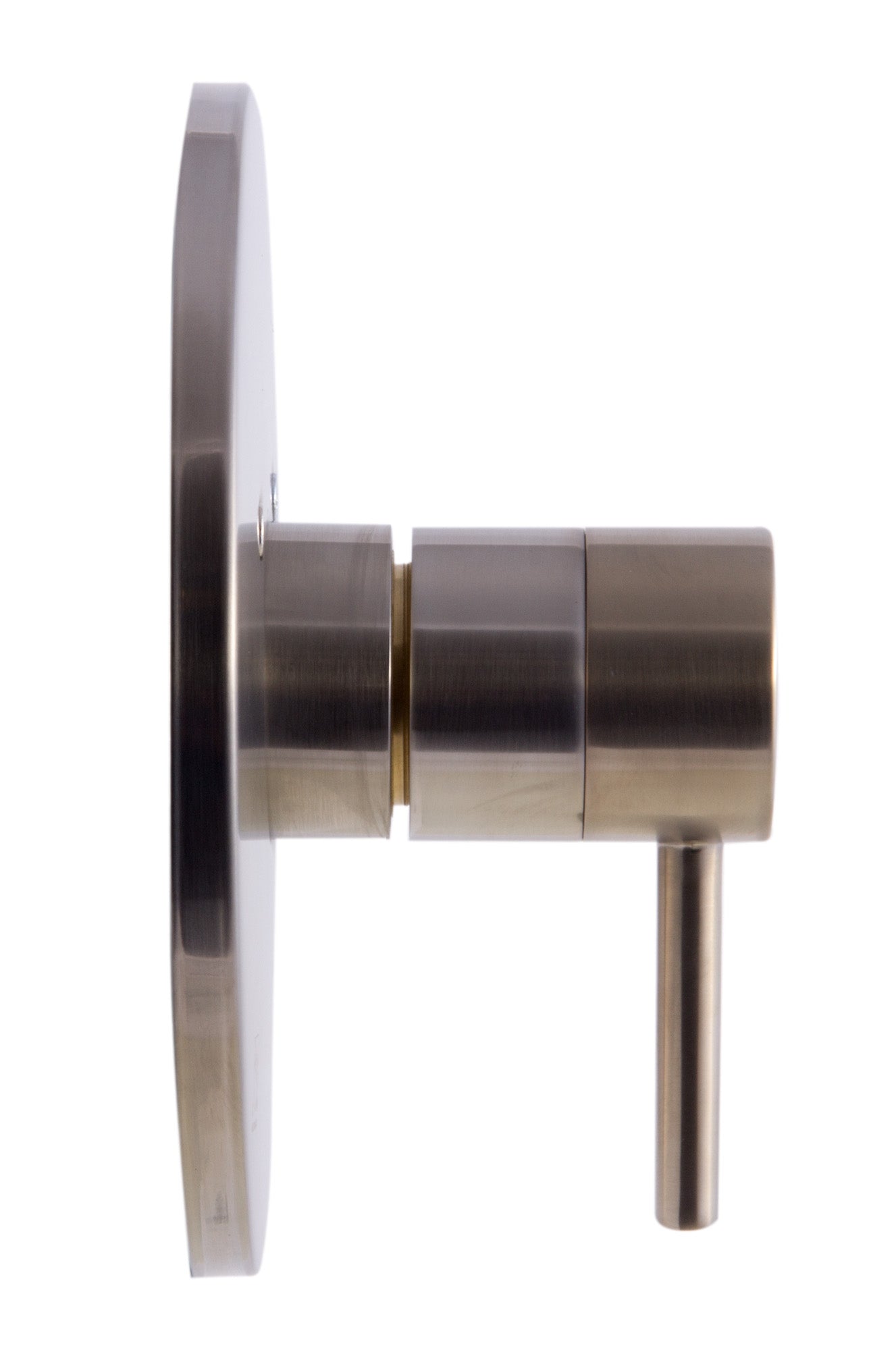ALFI brand AB1601-BN Brushed Nickel Pressure Balanced Round Shower Mixer, Brass
