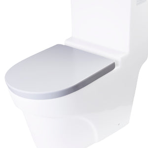 Alternate Image for EAGO Plastic, White, R-326SEAT Replacement Soft Closing Toilet Seat for TB326