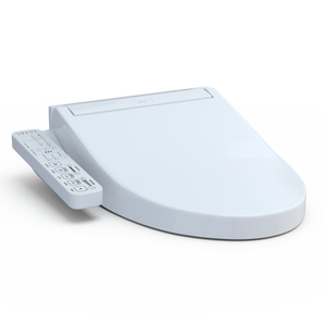 Alternate Image for TOTO WASHLET C2 Electronic Bidet Toilet Seat with PREMIST and EWATER+ Wand Cleaning, Elongated, Cotton White, Plastic, SW3074#01