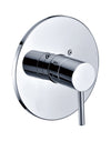 ALFI brand AB1601-PC Polished Chrome Pressure Balanced Round Shower Mixer, Brass