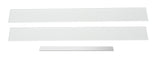 ALFI brand ABMC2630BT 26" x 30" Double Door LED Light Bluetooth Medicine Cabinet, Aluminum, Gray