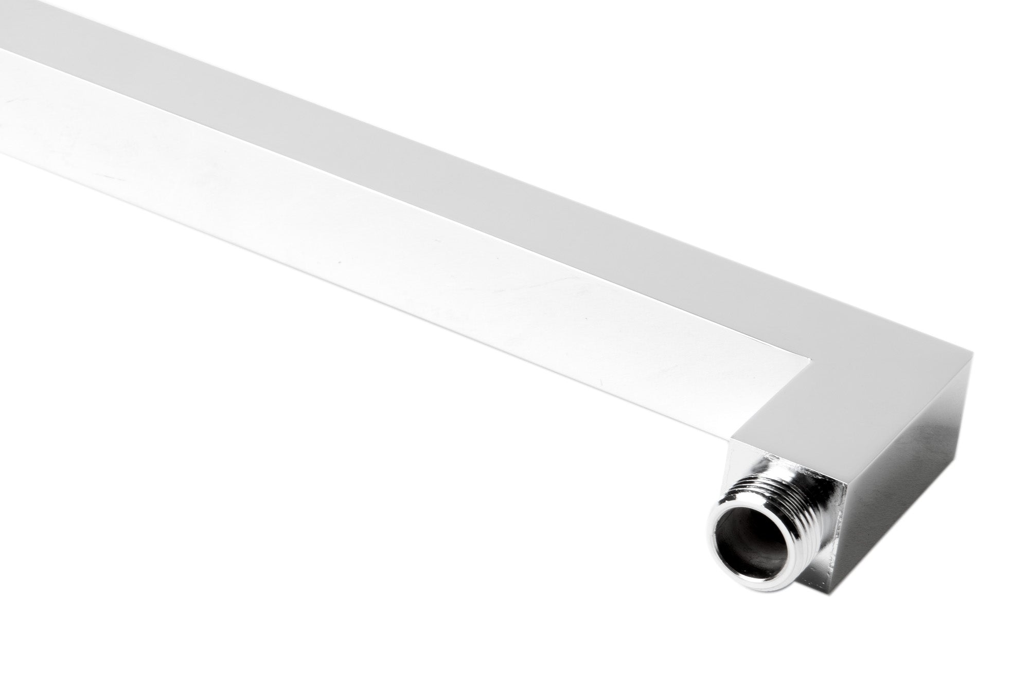 Alternative View of ALFI brand ABSA16S-PC Polished Chrome 16" Square Wall Shower Arm, Brass