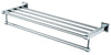 ALFI brand AB9596 Polished Chrome 24 inch Towel Bar & Shelf Bathroom Accessory, Brass