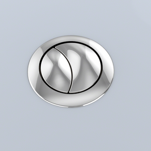 Alternate Image for TOTO Aquia Push Button MS654, 53mm Spare Part, Polished Nickel, THU340#PN