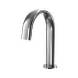 TOTO Gooseneck ECOPOWER or AC 0.5 GPM Touchless Bathroom Faucet Spout, 20 Second Continuous Flow, Polished Chrome, Brass, TLE24006U3#CP