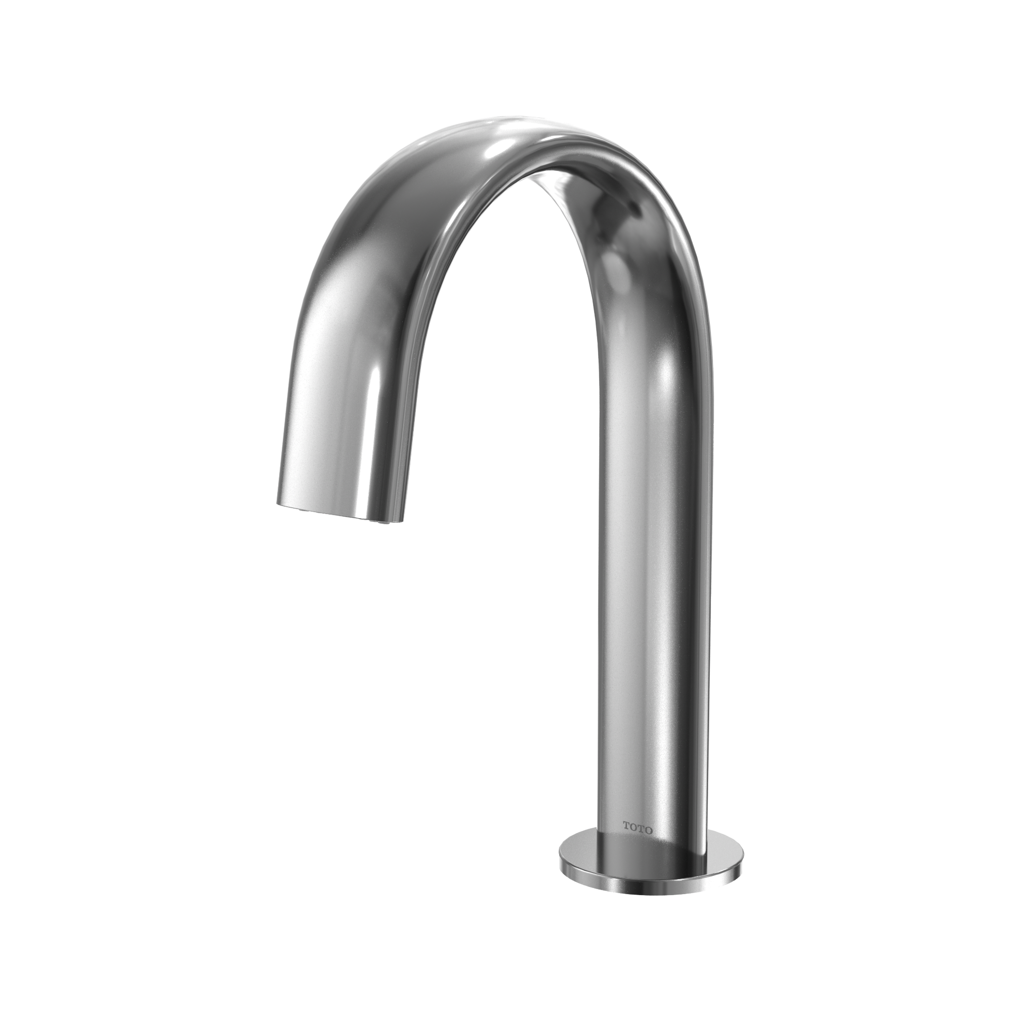 TOTO Gooseneck ECOPOWER 0.5 GPM Touchless Bathroom Faucet, 20 Second Continuous Flow, Polished Chrome, Brass, T24S53E#CP