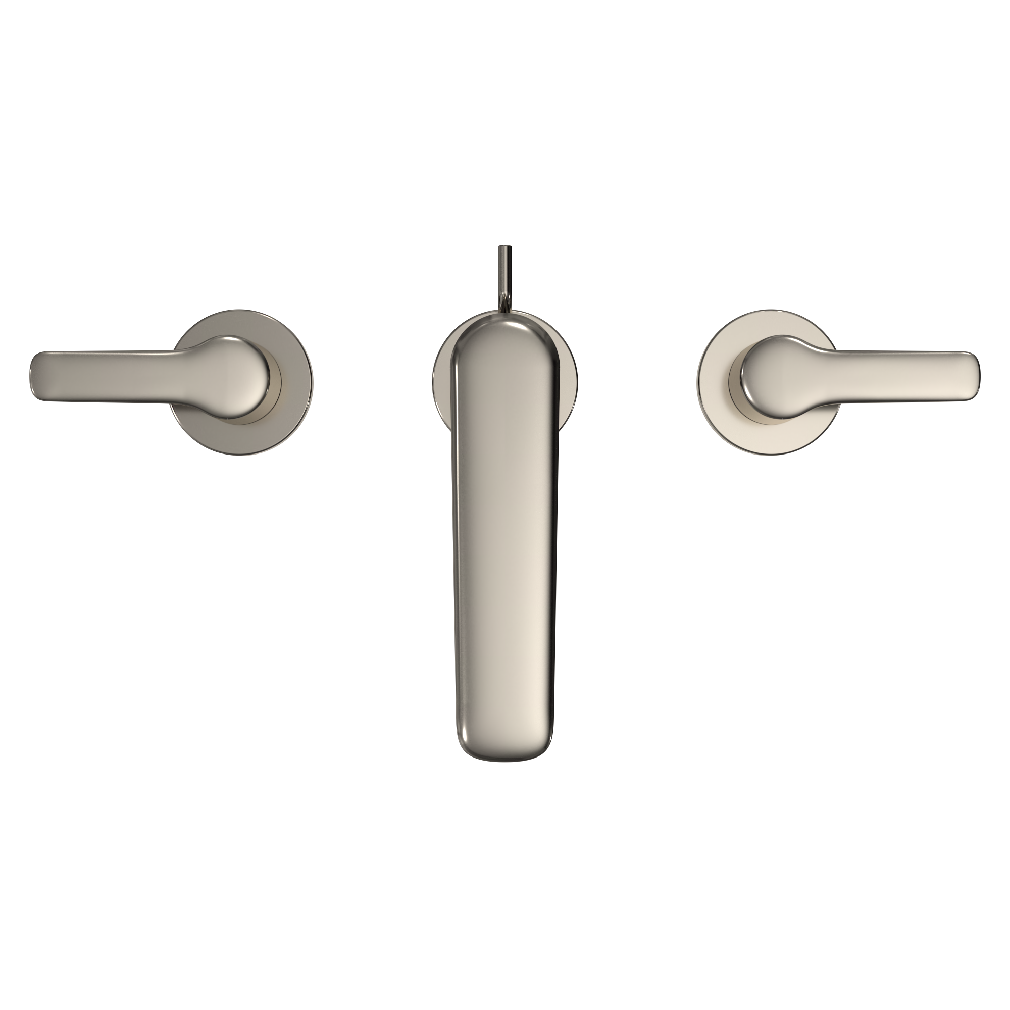TOTO GS 1.2 GPM Two Handle Widespread Bathroom Sink Faucet, Polished Nickel, Brass, TLG03201U#PN