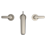 TOTO GS 1.2 GPM Two Handle Widespread Bathroom Sink Faucet, Polished Nickel, Brass, TLG03201U#PN