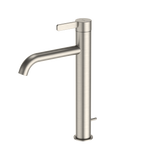 TOTO GF 1.2 GPM Single Handle Vessel Bathroom Sink Faucet with COMFORT GLIDE Technology, Brushed Nickel, Stainless Steel, TLG11305U#BN