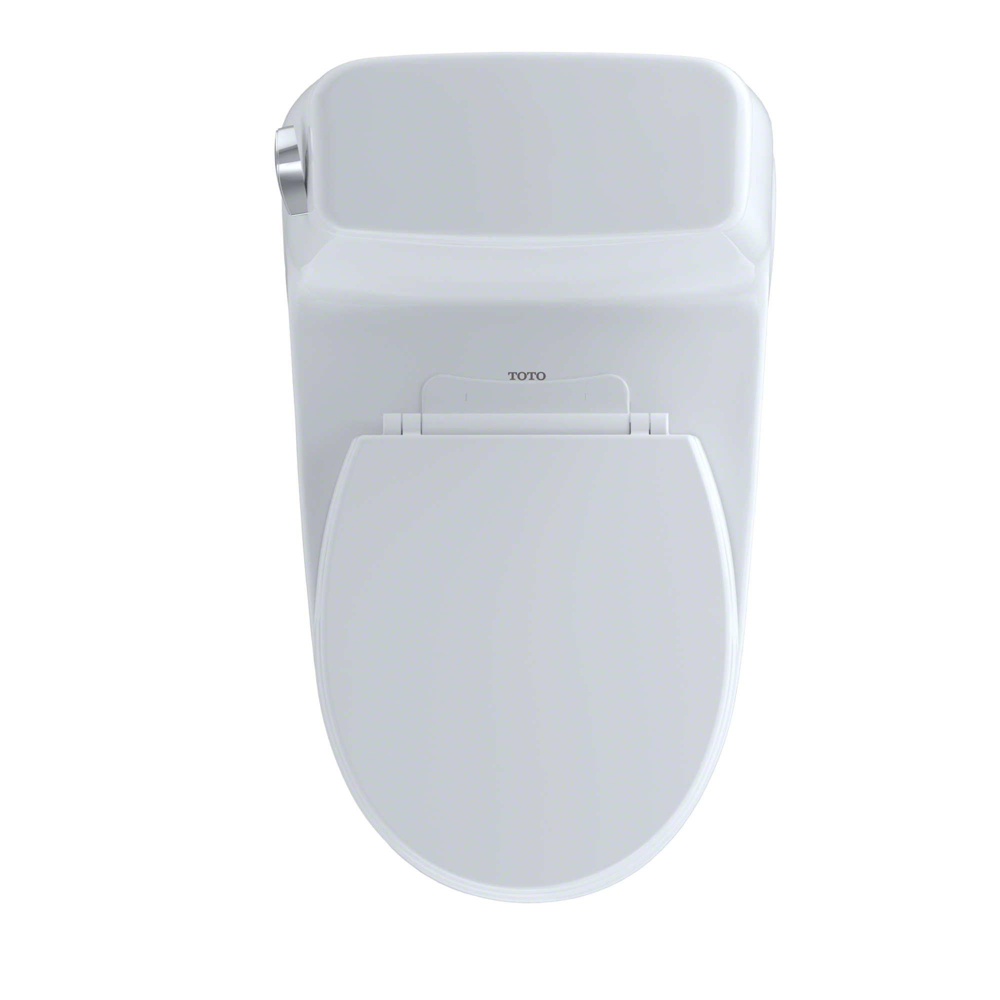 TOTO Ultimate One-Piece Round Bowl 1.6 GPF Toilet, Cotton White, Vitreous China, MS853113#01