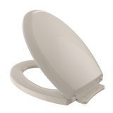 TOTO Guinevere SoftClose Non Slamming, Slow Close Elongated Toilet Seat and Lid, Bone, Plastic, SS224#03