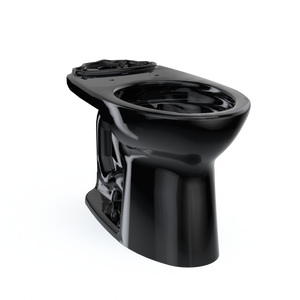 Alternate Image for TOTO Drake Elongated Universal Height Universal Height TORNADO FLUSH Toilet Bowl, Ebony, Vitreous China, C776CEF#51