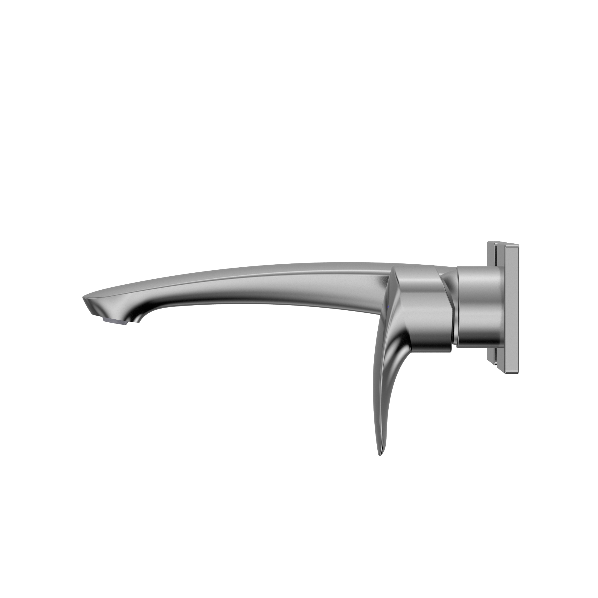 TOTO GM 1.2 GPM Wall-Mount Single-Handle Long Bathroom Faucet with COMFORT GLIDE Technology, Polished Chrome, Brass, TLG09308U#CP