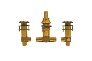 Alternate Image for TOTO Three-Hole Roman Tub Filler Rough-In Valve, Brass, TBN02201U