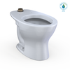 TOTO TORNADO FLUSH Commercial Flushometer Floor-Mounted Universal Height Toilet, ADA Compliant, Elongated, Cotton White, Vitreous China, CT725CUF#01