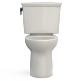 TOTO Drake Transitional Two-Piece Elongated 1.28 GPF Universal Height TORNADO FLUSH Toilet with CEFIONTECT, Sedona Beige, Vitreous China, CST786CEFG#12