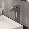 ALFI Tall Brushed Nickel Single Lever Bathroom Faucet, AB1587-BN