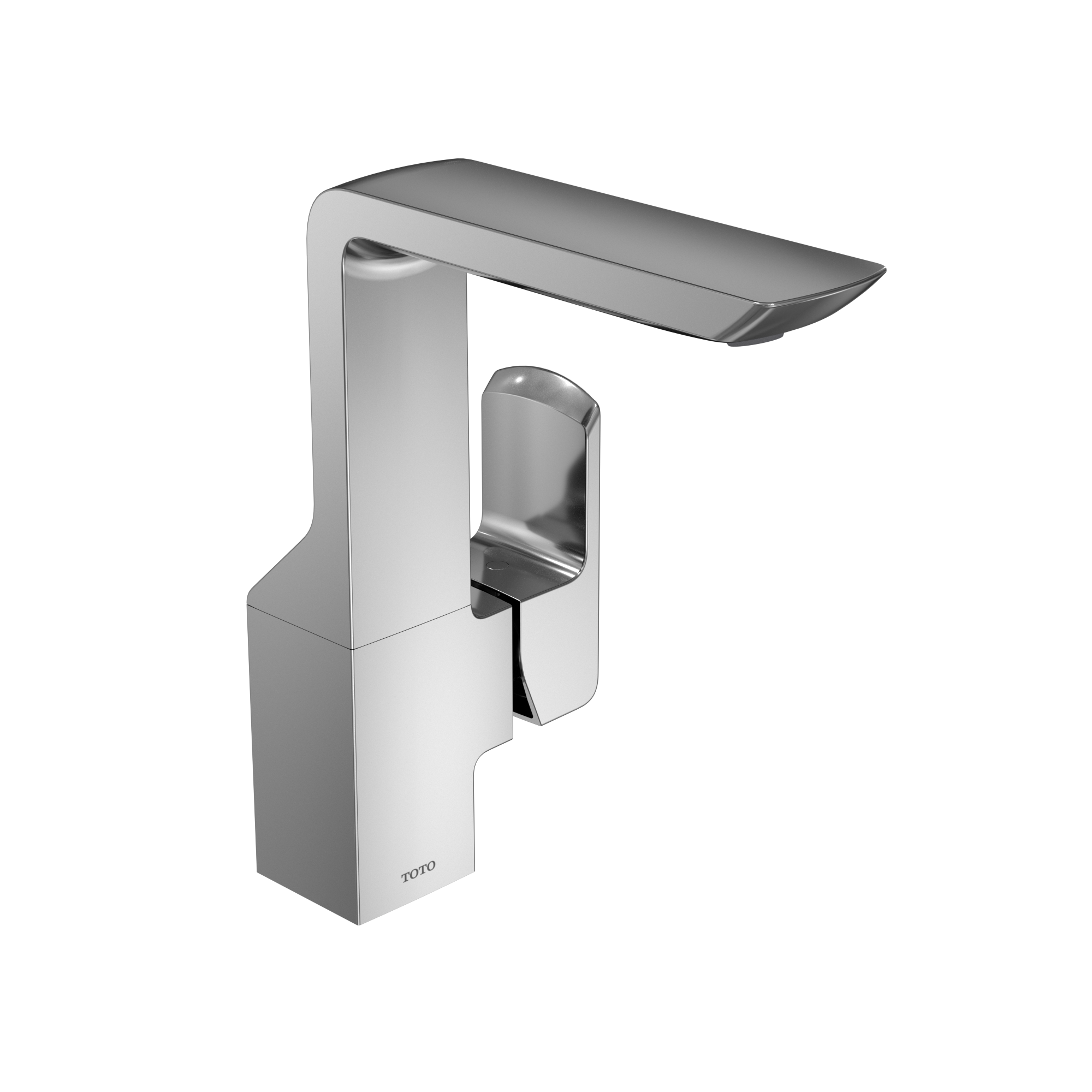 TOTO GR Series 1.2 GPM Single Side Handle Bathroom Sink Faucet with COMFORT GLIDE Technology and Drain Assembly, Polished Chrome, Brass, TLG02309U#CP