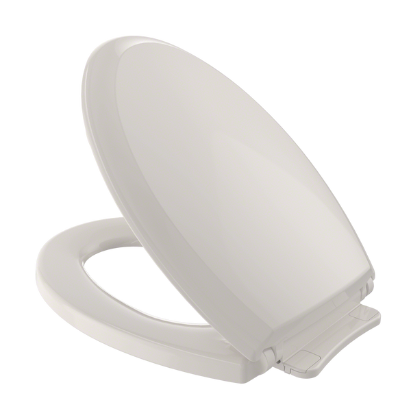 TOTO Guinevere SoftClose Non Slamming, Slow Close Elongated Toilet Seat and Lid, Sedona Beige, Plastic, SS224#12